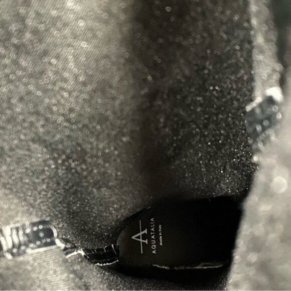 Aquatalia Rolla Black Suede Tall Boot 8 1/2 - Picture 14 of 16